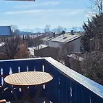 Appartement Lichtblick Oberbayern, Sonnig, Bergblick, Grosser Balkon
