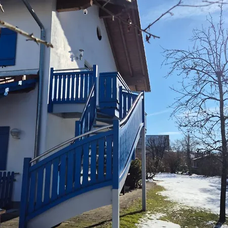 Lichtblick Oberbayern, Sonnig, Bergblick, Grosser Balkon Weilheim in Oberbayern
